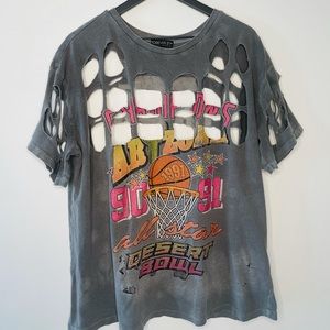 Distressed Retro Tee